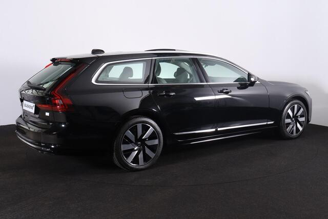 Volvo V90 T6 Recharge AWD Plus Bright - LONG RANGE - Panoramadak - 360º camera - Adaptive Cruise Control - Pilot Assist - BLIS dodehoekassistentie - Harman Kardon premium audio - Elektr. verstelbare voorstoelen met geheugen - Stoelverwarming voor & achter - Verwarm