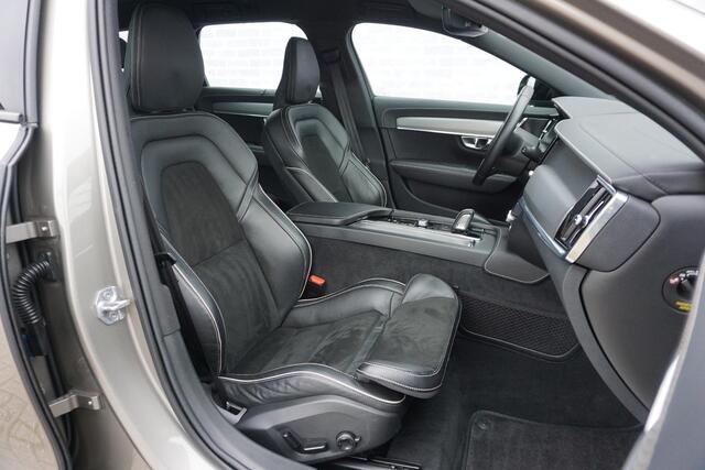 Volvo V90 2.0 B4 R-Design | Verwarmbare stoelen-stuur-achterbank | Parkeerverwarming | Adaptieve cruise control | BLIS | Full LED verlichting | Harman Kardon audio |