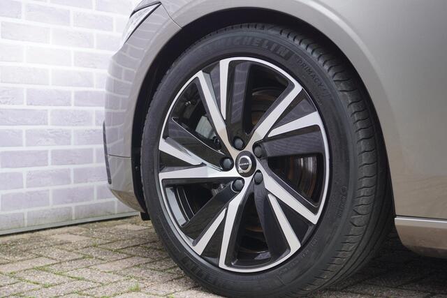 Volvo V90 2.0 B4 R-Design | Verwarmbare stoelen-stuur-achterbank | Parkeerverwarming | Adaptieve cruise control | BLIS | Full LED verlichting | Harman Kardon audio |