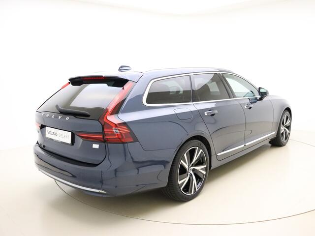 Volvo V90 T6 340pk AWD Inscription / H&K Audio / Elektr. Stoelen / Dubbel glas / Sportstuur / FULL-LED / Adapt. Cruise / BLIS / DAB / Lederen Dashboard / Trekhaak /