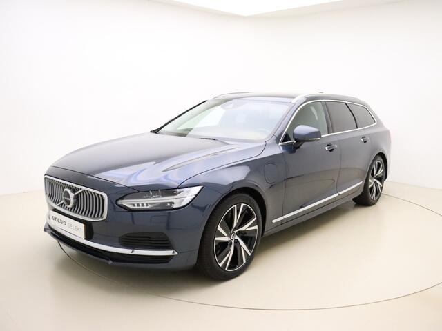 Volvo V90 T6 340pk AWD Inscription / H&K Audio / Elektr. Stoelen / Dubbel glas / Sportstuur / FULL-LED / Adapt. Cruise / BLIS / DAB / Lederen Dashboard / Trekhaak /