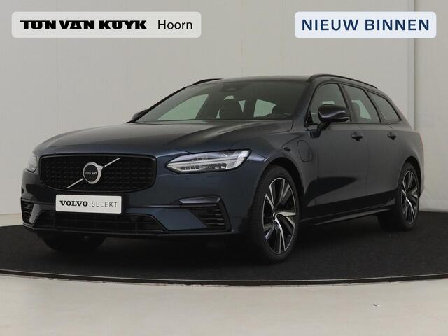 Volvo V90 2.0 T6 Recharge AWD Ultimate Dark kinderzitjes bowers & wilkins 360 camera schuifdak trekhaak
