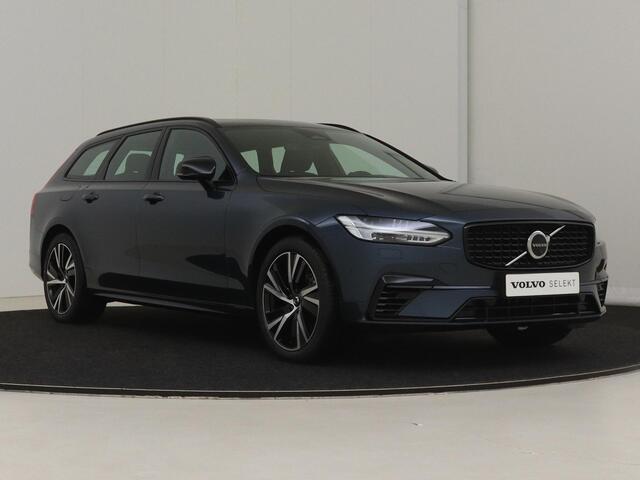Volvo V90 2.0 T6 Recharge AWD Ultimate Dark kinderzitjes bowers & wilkins 360 camera schuifdak trekhaak