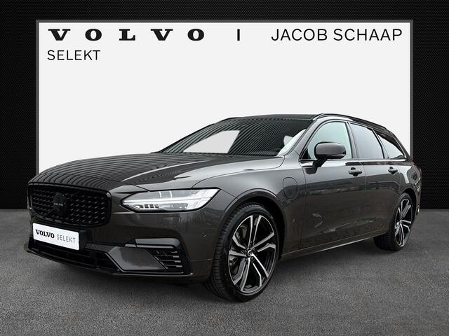 Volvo V90 T6 350 PK Plug-in hybrid AWD Ultimate Dark / Luchtvering / 20" / Black Sheep pakket / 360 camera /