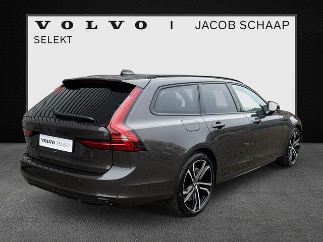 Volvo V90 T6 350 PK Plug-in hybrid AWD Ultimate Dark / Luchtvering / 20" / Black Sheep pakket / 360 camera /