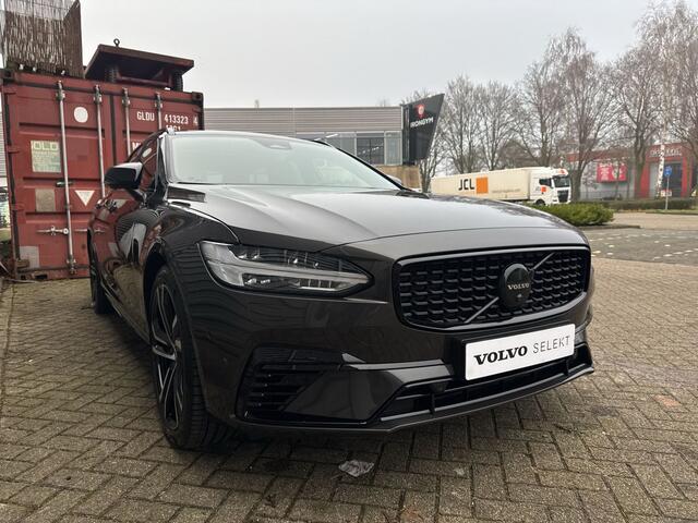 Volvo V90 T6 350 PK Plug-in hybrid AWD Ultimate Dark / Luchtvering / 20" / Black Sheep pakket / 360 camera /