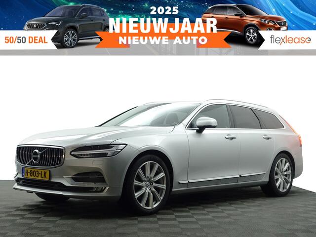 Volvo V90 2.0 T4 Inscription Aut- Lane Assist, Head Up, Memory, Stuur/Stoelverwarming, Elek Trekhaak, Dynamic Select