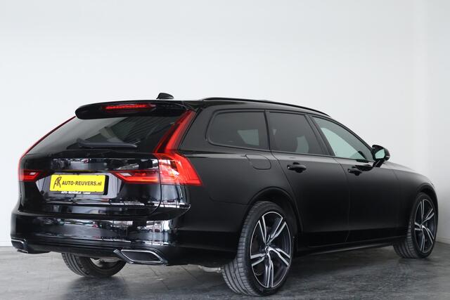 Volvo V90 2.0 D5 AWD R-Design Panorama / Opendak / HUD / Leder / B&W / Pilot Assist