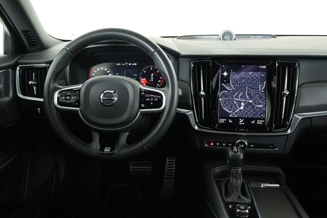 Volvo V90 2.0 D5 AWD R-Design Panorama / Opendak / HUD / Leder / B&W / Pilot Assist