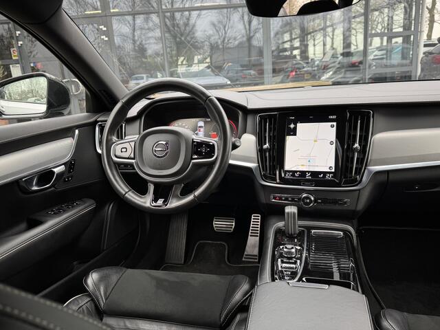 Volvo V90 2.0 T8 AWD R-Design Leder/Keyless/Trekhaak/Led/Stoel-stuur verwarming