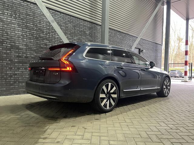 Volvo V90 T6 Plug-in hybrid Ultra Bright | Long Range | Luchtvering Achter | Head-Up | Massage+Ventilatie | Trekhaak