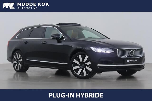 Volvo V90 T8 Plug-in hybrid Ultra Bright | Head-Up | 360° Camera | Massage+Ventilatie | Trekhaak | Panoramadak | ACC
