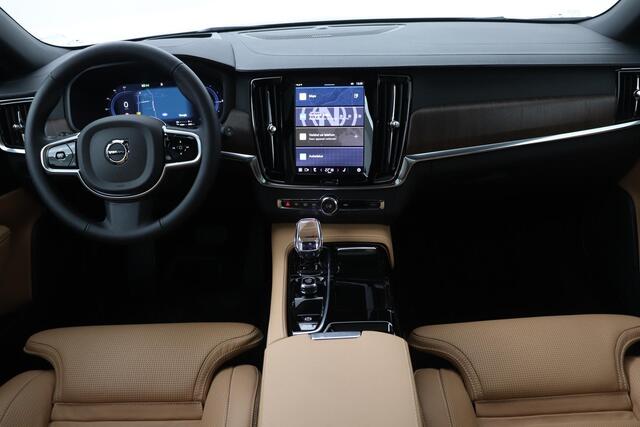 Volvo V90 T8 Plug-in hybrid Ultra Bright | Head-Up | 360° Camera | Massage+Ventilatie | Trekhaak | Panoramadak | ACC