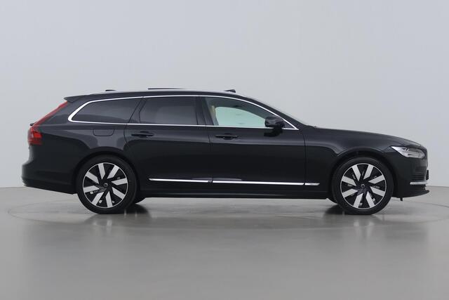 Volvo V90 T8 Plug-in hybrid Ultra Bright | Head-Up | 360° Camera | Massage+Ventilatie | Trekhaak | Panoramadak | ACC