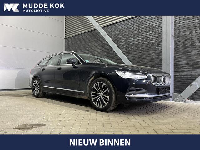Volvo V90 T6 Plug-in hybrid Essential Bright | Long Range | ACC | BLIS | Stoel+Stuurverwarming | Achterbankverwarming