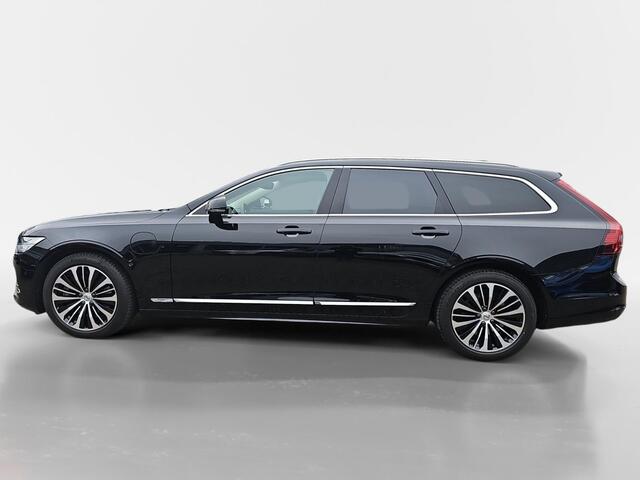 Volvo V90 2.0 T6 Plug-in hybrid AWD Plus Bright | 360 graden camera | Stoel- en stuurverwarming | Elektrische voorstoelen met geheugenfunctie | Elektrische achterklep | Navigatie