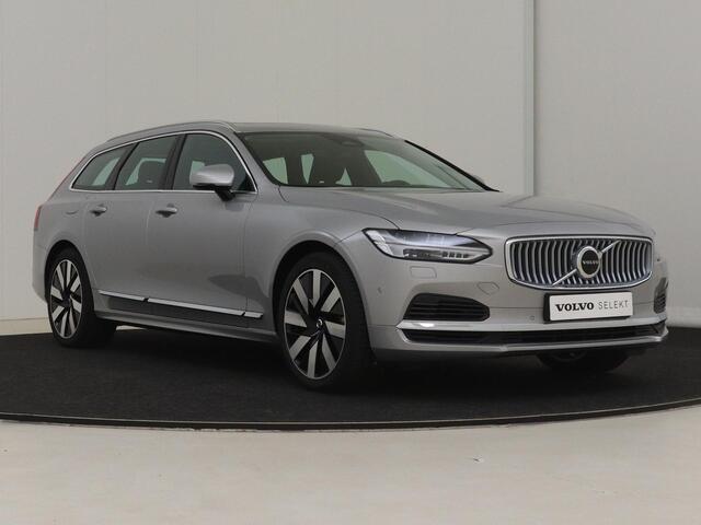 Volvo V90 T6 automaat Ultimate Bright, Luchtvering | 360 Graden Camera | Bowers & Wilkins Audio | Massagefunctie In Voorstoelen | Adaptieve Cruise Control | Parkeersensoren | Verwarmbare Voor- En Achterstoelen
