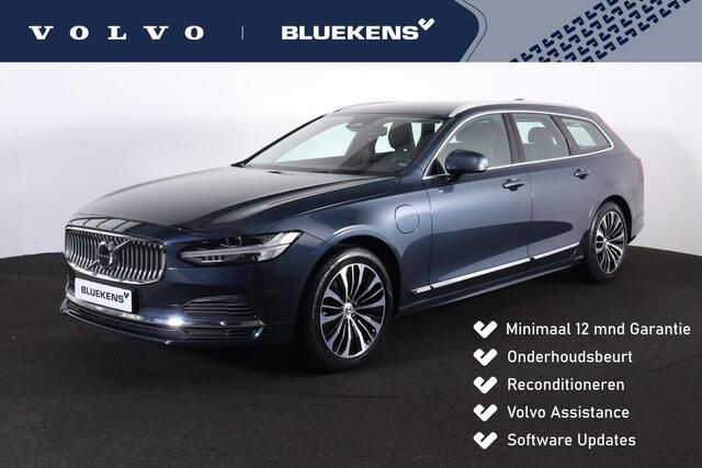 Volvo V90 T6 Recharge AWD Core Bright - LONG RANGE - IntelliSafe Assist & Surround - Adaptieve LED koplampen - Parkeercamera achter - Verwarmde voorstoelen, stuur & achterbank - Parkeersensoren voor & achter - High Performance audio - Elektr. inklapbare trekhaak - 