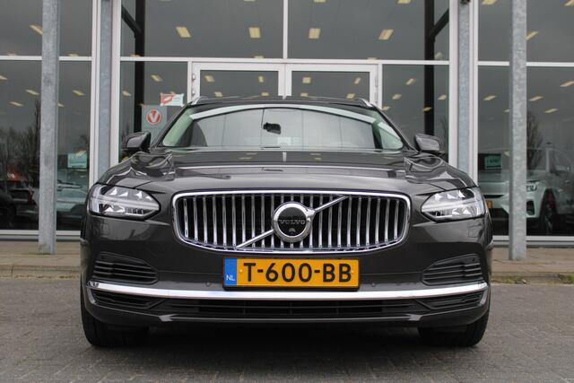 Volvo V90 2.0 T6 Plug-in hybrid AWD Ultimate Bright | Luchtvering | 360 Camera | Head-up Display | B&W Audio