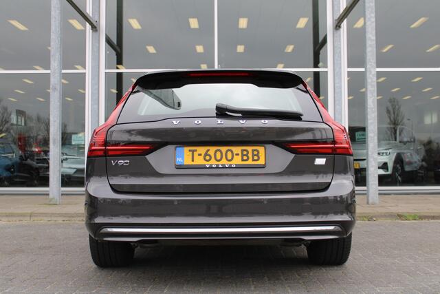Volvo V90 2.0 T6 Plug-in hybrid AWD Ultimate Bright | Luchtvering | 360 Camera | Head-up Display | B&W Audio