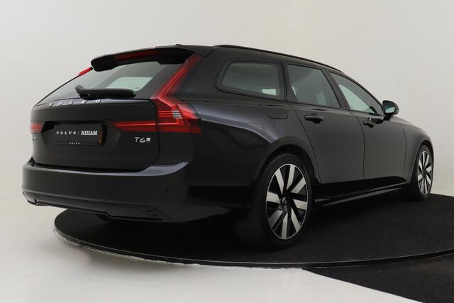 Volvo V90 T6 RECHARGE AWD ULTRA DARK -PANO.DAK|HARMAN/KARDON|360°CAM|TREKHAAK