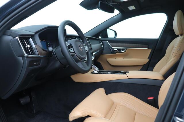 Volvo V90 T6 Plug-in hybrid Ultra Dark | Luchtvering Achter | Massage+Ventilatie | Head-Up | Panoramadak | harman/kardon
