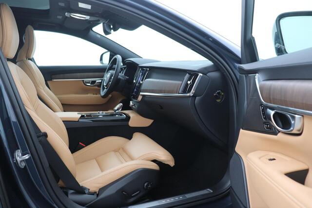 Volvo V90 T6 Plug-in hybrid Ultra Dark | Luchtvering Achter | Massage+Ventilatie | Head-Up | Panoramadak | harman/kardon