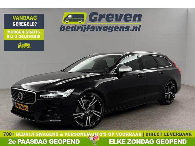 Volvo V90 2.0 T4 R-Design 190PK LED Trekhaak Camera LED Harman/Kardon Carplay Leder Clima Navi 20"LMV Memory-Seats PDC