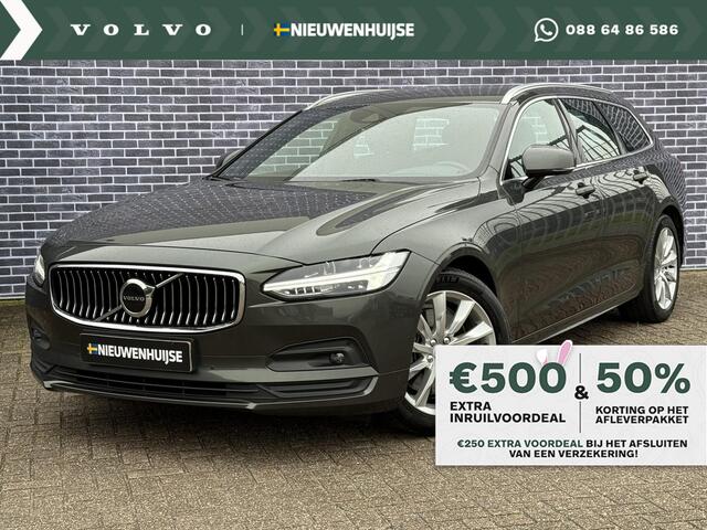 Volvo V90 2.0 B4 Business Pro | Blis | Adapieve cruise controle | Stoel + Stuur verwarming | Standkachel | Keyless |