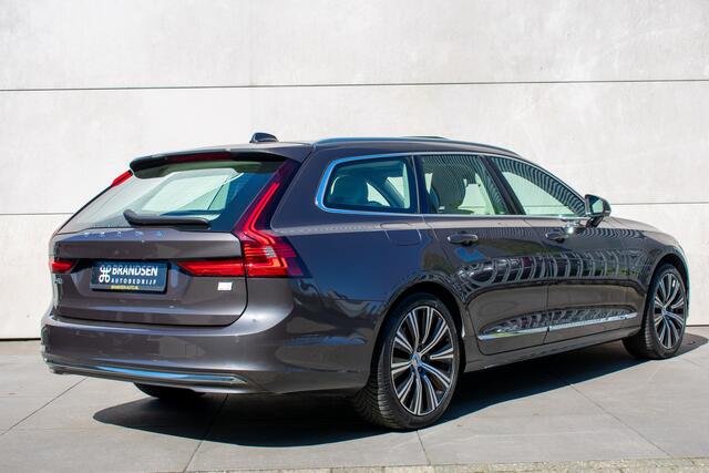 Volvo V90 2.0 T6 Plug-in hybrid AWD Ultimate Bright Long Range-panoramadak-headup display-keyless-ACC