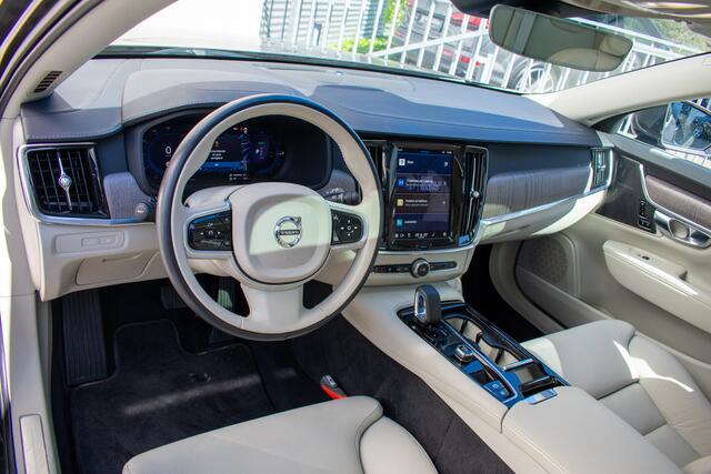 Volvo V90 2.0 T6 Plug-in hybrid AWD Ultimate Bright Long Range-panoramadak-headup display-keyless-ACC