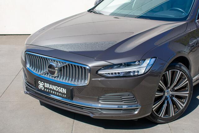 Volvo V90 2.0 T6 Plug-in hybrid AWD Ultimate Bright Long Range-panoramadak-headup display-keyless-ACC