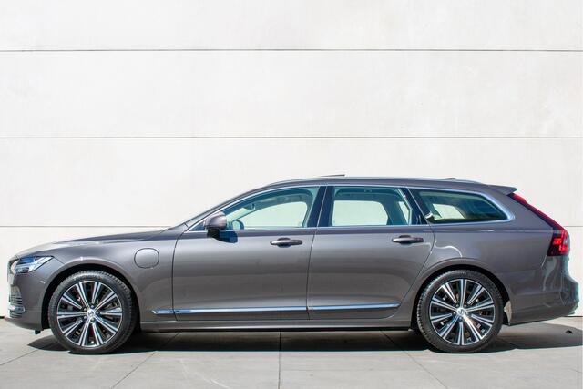 Volvo V90 2.0 T6 Plug-in hybrid AWD Ultimate Bright Long Range-panoramadak-headup display-keyless-ACC