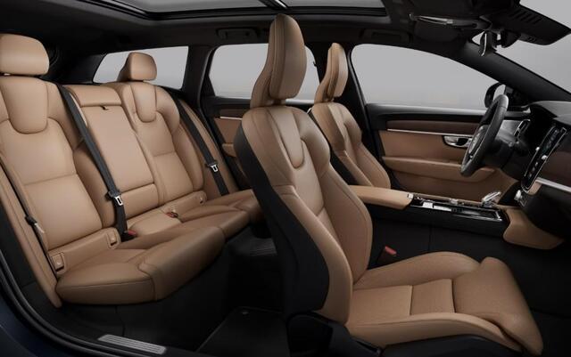 Volvo V90 2.0 T8 Plug-in hybrid AWD Ultra Executive Edition | Bowers & Wilkins | 360 Camera | Stoelventilatie en Massage | Luchtvering | 20" | Full Options |