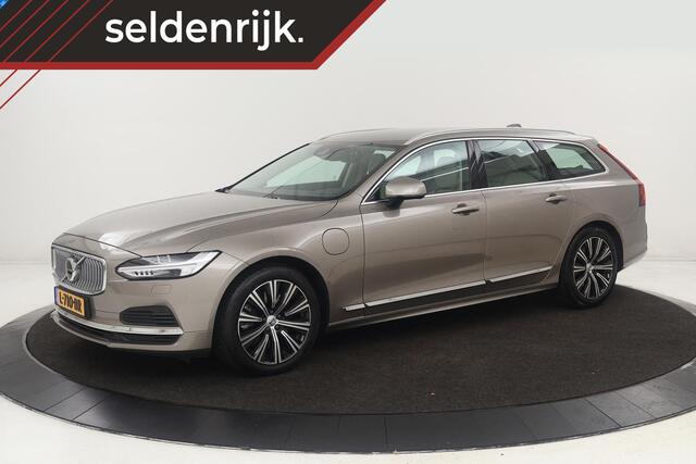 Volvo V90 2.0 T6 AWD Recharge Business Pro | Trekhaak | Leder | Stoel & stuurverwarming | Harman/Kardon | Adaptive cruise | Camera | Carplay | Keyless | Navigatie