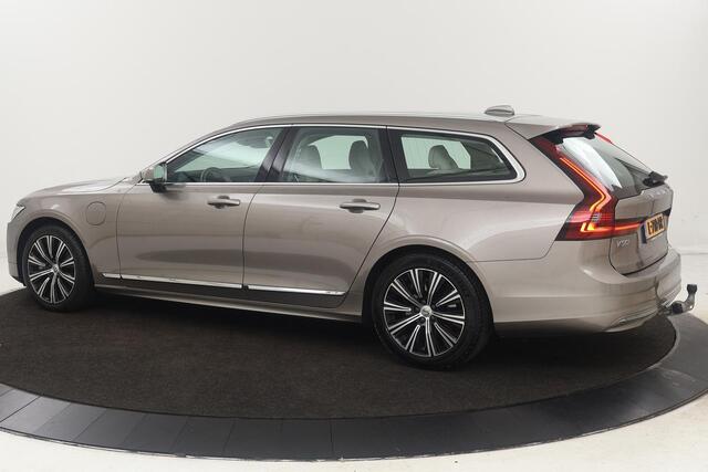 Volvo V90 2.0 T6 AWD Recharge Business Pro | Trekhaak | Leder | Stoel & stuurverwarming | Harman/Kardon | Adaptive cruise | Camera | Carplay | Keyless | Navigatie