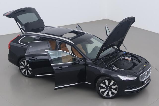 Volvo V90 T8 Plug-in hybrid Ultra Bright | Long Range | Head-Up | Massage+Ventilatie | Panoramadak | 360° Camera | Trekhaak