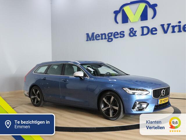 Volvo V90 2.0 D3 R-Design Airco ECC | Trekhaak | Adaptive Cruise Control | Blis | Keyless | NAP | Isofix | Apple Carplay | Stoelverwarming