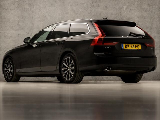 Volvo V90 2.0 T5 Momentum 255Pk Automaat (APPLE CARPLAY, GROOT NAVI, LEDER, CAMERA, ADAPTIVE CRUISE, ELEK SPORTSTOELEN, STOELVERWARMING, GETINT GLAS, NIEUWE APK, NIEUWSTAAT)