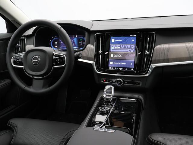 Volvo V90 T6 Plug-in hybrid 350PK AWD Ultimate Dark Volvo V90 2.0 T6 Recharge AWD Ultimate Dark / 360 graden camera / Volvo Alarm / Massagefunctie