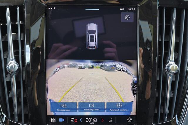 Volvo V90 T6 Recharge AWD Core Bright - LONG RANGE - Panorama/schuifdak - IntelliSafe Assist & Surround - Harman/Kardon audio - Adaptieve LED koplampen - Parkeercamera achter - Verwarmde voorstoelen, stuur & achterbank - Parkeersensoren voor & achter - Elektr. bedi