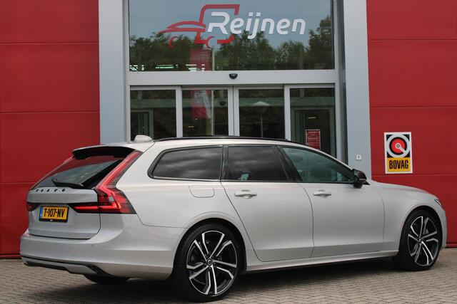 Volvo V90 B5 250PK ULTIMATE DARK MILD HYBRID | PANORAMISCH SCHUIF/KANTEL DAK | HARMAN KARDON AUDIO | FULL-LED ACTIVE HIGH BEAM KOPLAMPEN | LED MISTLAMPEN VOOR | ELEKTRISCH BEDIENBARE VOORSTOELEN MET GEHEUGENFUNCTIE | SPORTSTOELEN MET NAPPA LEER | KRISTALLEN POOKKNO