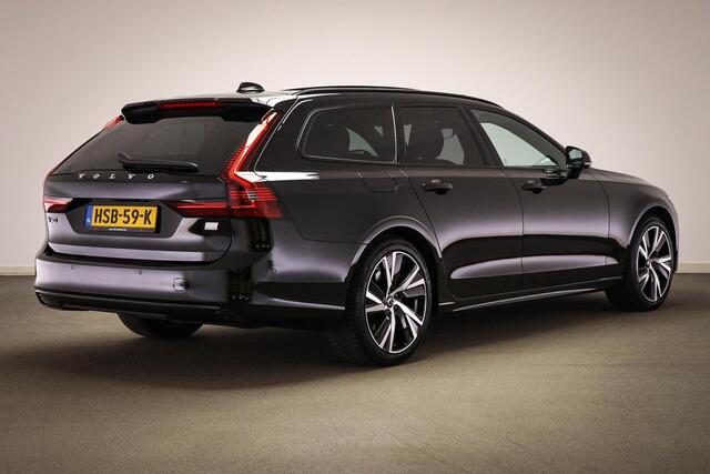 Volvo V90 2.0 T6 Plug-in hybrid AWD Ultimate Dark | LEDER PACK | PANORAMADAK | 360 CAMERA | TREKHAAK