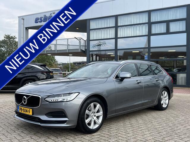 Volvo V90 2.0 D4 190 pk Momentum Trekhaak Leer Navi Stoelverwarming Carplay Android Adaptieve Cruise Pilot Assist Led Koplampen Blis NL Auto Euro 6 Diesel