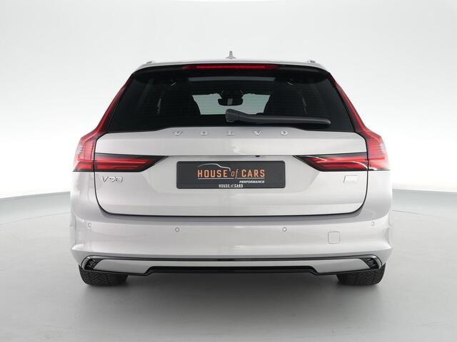 Volvo V90 T6 Ultra Dark 2.0 350pk Plug-in hybrid AWD |Bowers&Wilkens|panoramadak|memoy|HUD|lederen sportstoelen|Apple Carplay|elek. trekhaak|360 camera|blind spot|stoel en stuurverwarming|