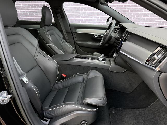 Volvo V90 B4 D Plus Dark | Trekhaak | Schuif/kantel Panoramadak | Memory | Harman/Kardon | Leder | BLIS | Adaptive cruise | Pilot assist | DAB | Extra getint glas |