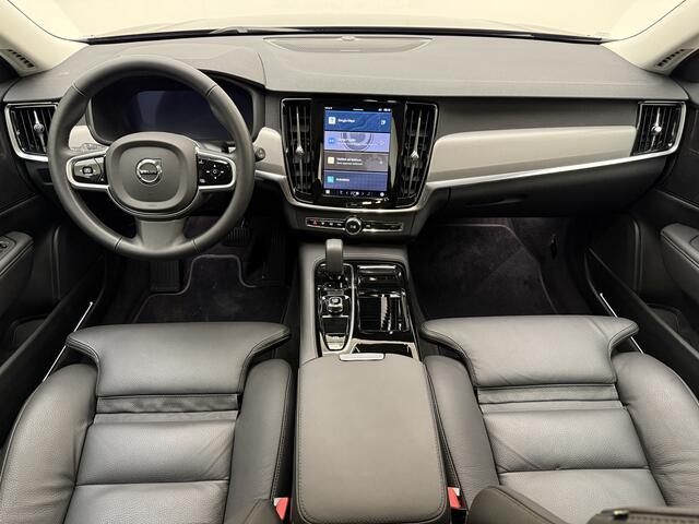 Volvo V90 T6 350pk AWD Plus Dark / 360 Camera / Full-LED / El. Trekhaak / Getint glas / El. Stoelen / Harman&Kardon Audio / 19'' / ACC / BLIS / Stoel + Stuurw. Verwarming /