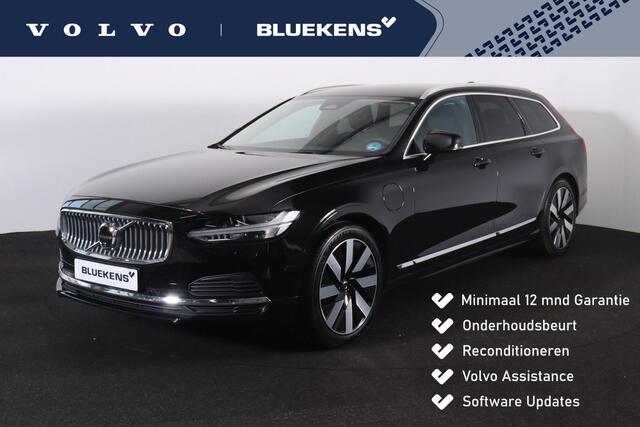 Volvo V90 T6 Recharge AWD Plus Bright - IntelliSafe Assist & Surround - 360º Camera - Harman/Kardon audio - Adaptieve LED koplampen - Verwarmde voorstoelen, stuur & achterbank - Parkeersensoren voor & achter - Elektr. bedienb. voorstoelen met geheugen - Extra getin