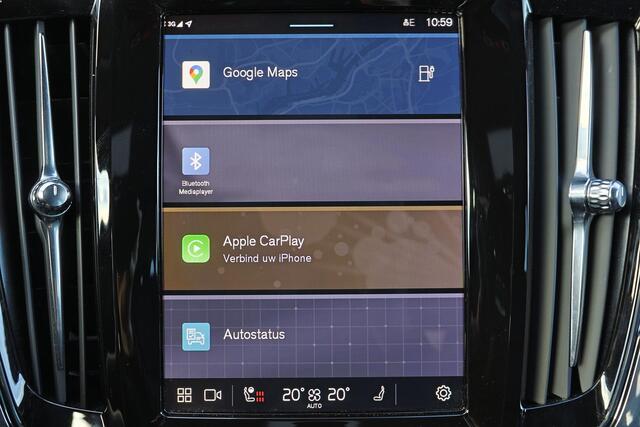 Volvo V90 T6 Recharge AWD Plus Bright - IntelliSafe Assist & Surround - 360º Camera - Harman/Kardon audio - Adaptieve LED koplampen - Verwarmde voorstoelen, stuur & achterbank - Parkeersensoren voor & achter - Elektr. bedienb. voorstoelen met geheugen - Extra getin