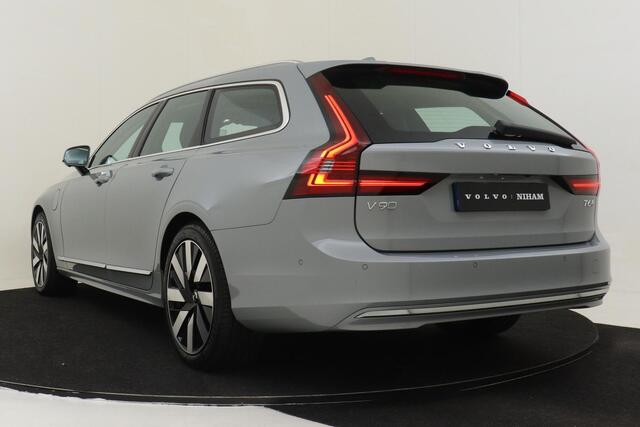 Volvo V90 T6 PLUG-IN HYBRID AWD ULTRA BRIGHT -PANO.DAK|HARMAN/KARDON|GEVENT.LEDER+MASSAGE|360°CAM|TREKHAAK|HEAD-UP DISP.
